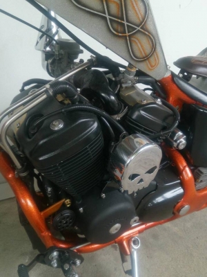 steed 400 custom สรรพสามิตแท้(ขายหรือแลกxjr1200-1300)