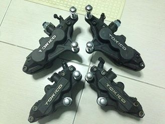 ขายปั้มคู่หน้า Tokico 6 พอต