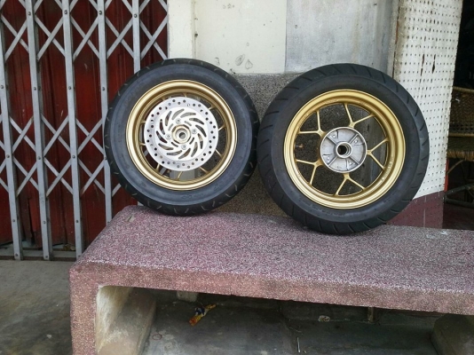 ขายล้อแม็ค honda msx พร้อมยาง