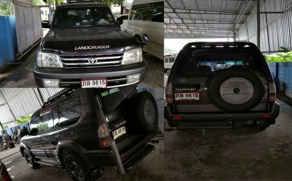 ขายรถ PRADO เครื่องดีเซล ฟูลออฟชั่น ปี 2000 สวย