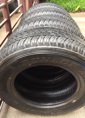 ยาง Dunlop 265 65 17 ปลายปี15 ดอกเต็ม ไม่มีปะ ราคาไม่แพง ยาง Dunlop 265 65 17 ปลายปี15 ดอกเต็ม ไม่มีปะ ราคาไม่แพง