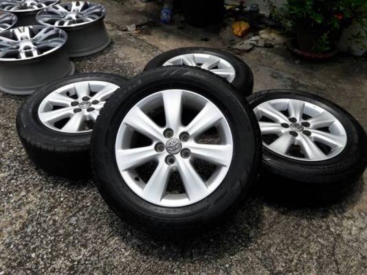 ล้อaltis. ขอบ15 พร้อมยางปี13 ชุดล่ะ5,800