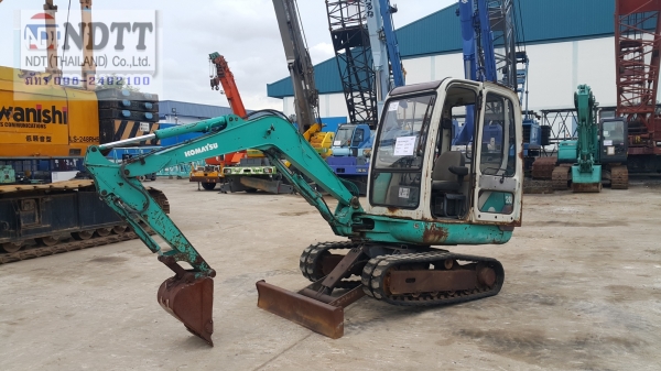 รถขุดเล็ก KOMATSU PC20-7 รถนำเข้า100\%ไม่เคยใช้งานในไทย