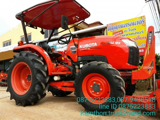 ปัญญาแทรคเตอร์..จัดมาให้ครับ ด่วน!!!คูโบต้า L3608 ทำงาน649ชม.ใบมีดคานล่างFD163พร้อมผาน6เฮฟวี่พลัส รถไร่ สีเดิมๆ สภาพพร้อมใช้