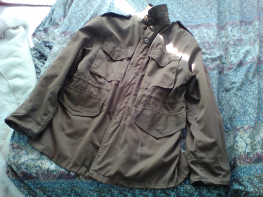 เสื้อUS Army M65 แท้สวยๆ