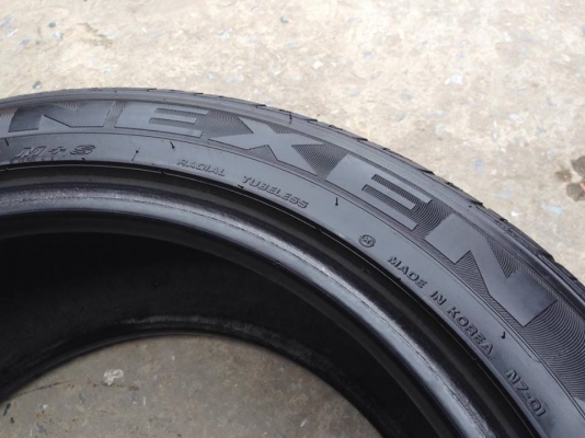 ยาง NEXEN 245-45-18 ปี 15 2 เส้น 2000 สภาพสวยๆไม่มีปะไม่บวมไม่กินข้างดอกยางเหลือเยอะเอาไปวิ่งกันใด้อีกยาวค่ะ