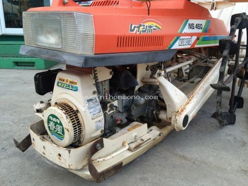รถปลูกข้าวดำนาเดินตาม  KUBOTA   NS450 รหัสสินค้า 80904410 ดูสินค้าที่ www.nihonmono.com