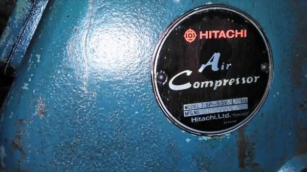**ขายถูกๆ ปั้มลมมือสองจากญี่ปุ่น** HITACHI-BEBICON 10แรง ถัง 230 ลิตร ทดสอบเรียบร้อย ทุกระบบทำงานได้ดีมากครับ