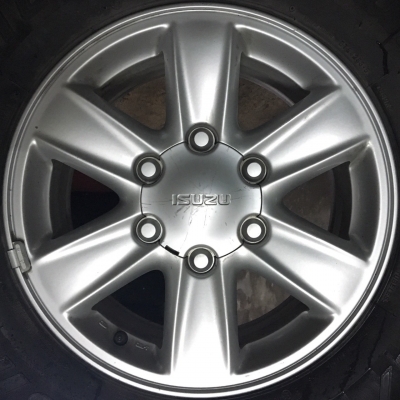 แม็กอีซูซุ ออนิวขอบ 16พร้อม ยาง 245-70-16 แม็กอีซูซุ ออนิวขอบ 16พร้อม ยาง 245-70-16