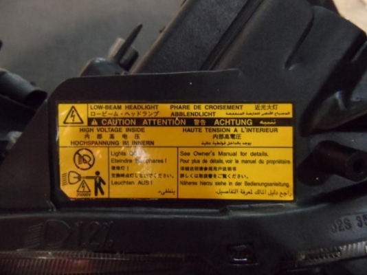 ขาย ไฟหน้ารถยนต์มือสอง ซีนอน xenon ครบชุด ตัวสอง 2 โตโยต้า แฮริเออร์ TOYOTA Harrier มือสอง ของแท้ นำเข้าจากญี่ปุ่น
