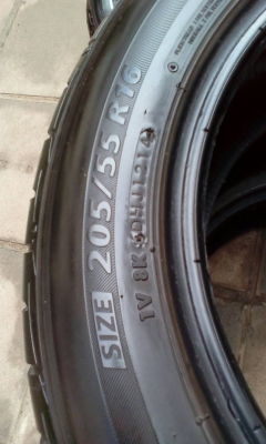 ใหม่ๆนิ่มๆ ปี2014.   205/55R16  BRIDGESTONE  ECOPIA EP-200  ปี14 ชุด 4 เส้น,tell. 081-4273941