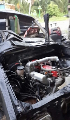 ขายเครื่องบีดี25แดงเรียบพร้อมเกียร