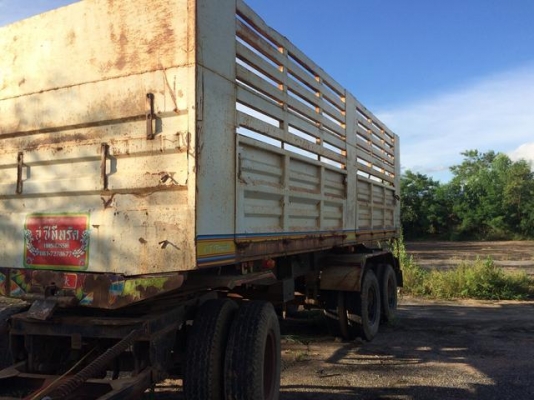 22 ล้อดั้ม ISUZU FXZ320 แรง ปี 50 กระบะเหล็กอู่ซีทีทรัค ลูก 3 เพลาแท้ ราคาเบา ๆ