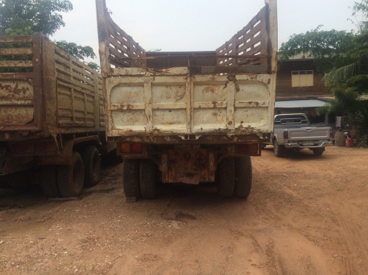 22 ล้อดั้ม ISUZU FXZ320 แรง ปี 50 กระบะเหล็กอู่ซีทีทรัค ลูก 3 เพลาแท้ ราคาเบา ๆ