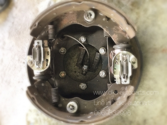 ดีเคเอซ ออโต้พาร์ท เเผงเบรครถบรรทุกอีซุซุ 120เเรง เอนพีอาการ์ตูน เก่าเเท้นำเข้าจากญี่ปุ่น