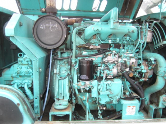 Kobelco SK100-2 มาร์คไฟว์เก่าญี่ปุ่น มีไลน์หัวเจาะ ใบแทรค60ซมหุ้มก้อนยาง