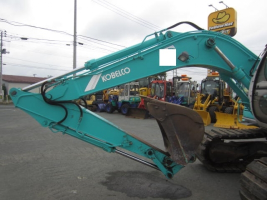 Kobelco SK100-2 มาร์คไฟว์เก่าญี่ปุ่น มีไลน์หัวเจาะ ใบแทรค60ซมหุ้มก้อนยาง