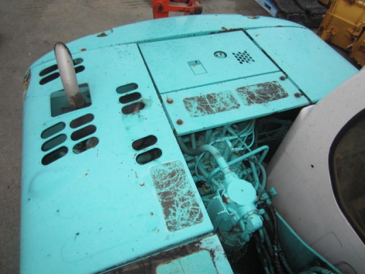 Kobelco SK100-2 มาร์คไฟว์เก่าญี่ปุ่น มีไลน์หัวเจาะ ใบแทรค60ซมหุ้มก้อนยาง