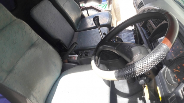 22 ล้อดั้ม ISUZU FXZ320 แรง ปี 50 กระบะเหล็กอู่ สหกิจ ลูก 3 เพลาแท้