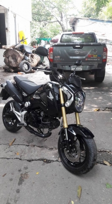 ขายลูกเดียว msx125สวยๆ สตาทมือ ปี2556 รถบ้าน