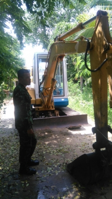 ขายด่วน รถแบคโฮ สภาพดีพร้อมใช้งาน komassu รุ่น5 pc40