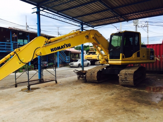 ขายรถแบคโฮ KOMATSU PC160-8 LC ไมล์ 4700 ชม.ราคา 1750000