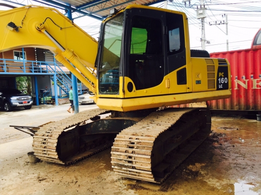 ขายรถแบคโฮ KOMATSU PC160-8 LC ไมล์ 4700 ชม.ราคา 1750000