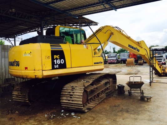 ขายรถแบคโฮ KOMATSU PC160-8 LC ไมล์ 4700 ชม.ราคา 1750000
