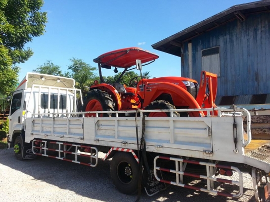 คูโบต้า L4708 4 WD ใบมีดดันหน้าช้าง ผานหลังช้าง DH246F ทำงาน 415 ชั่วโมง จดทะเบียน ส.ค.2556