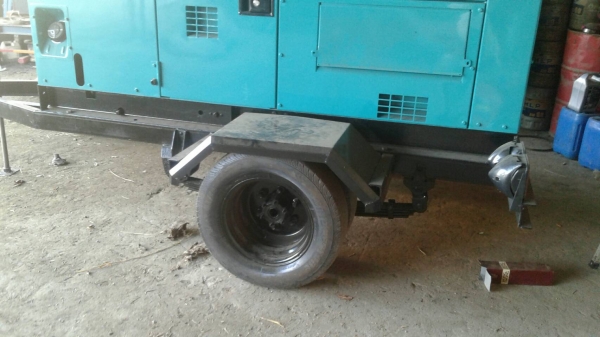 เครื่องปั่นไฟ 60KVA พร้อมเทเลอร์ เครื่องปั่นไฟ 60KVA พร้อมเทเลอร์