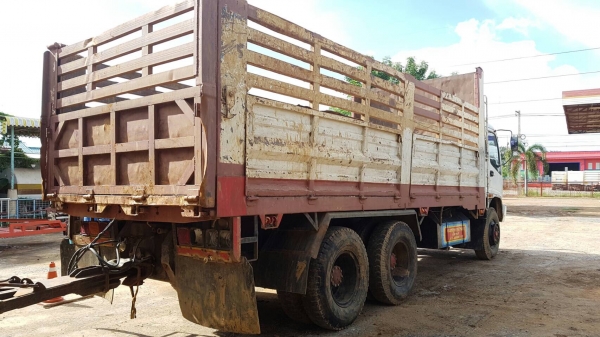 ขายรถบรรทุกพ่วง Isuzu 270แรง ปี47 แม่ดั้มเกษตร ลูกไม่ดั้ม