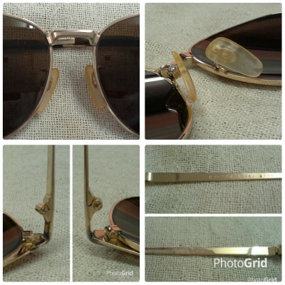 แว่นตาวินเทจโกลด์ฟิลด์ระดับตำนานแห่งเกาะอังกฤษ  Vintage OXFORD handmde in England  14K  ไซซ์หล่อใหญ่!