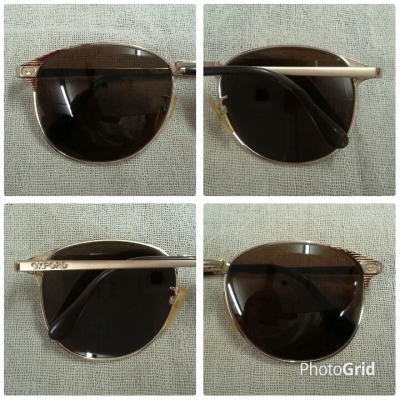 แว่นตาวินเทจโกลด์ฟิลด์ระดับตำนานแห่งเกาะอังกฤษ  Vintage OXFORD handmde in England  14K  ไซซ์หล่อใหญ่!