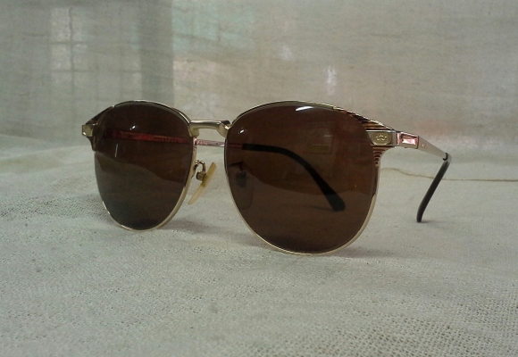 แว่นตาวินเทจโกลด์ฟิลด์ระดับตำนานแห่งเกาะอังกฤษ  Vintage OXFORD handmde in England  14K  ไซซ์หล่อใหญ่!