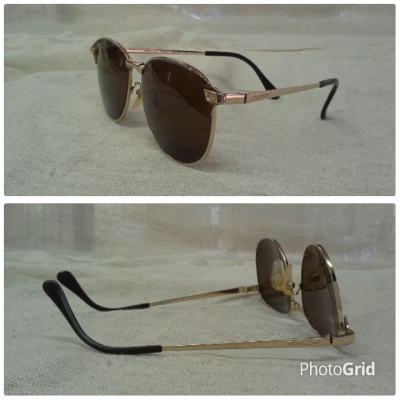 แว่นตาวินเทจโกลด์ฟิลด์ระดับตำนานแห่งเกาะอังกฤษ  Vintage OXFORD handmde in England  14K  ไซซ์หล่อใหญ่!