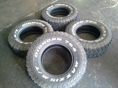 Maxxis MT ขนาด 245/75/16 ปี13 สภาพสวยๆ 1ชุด