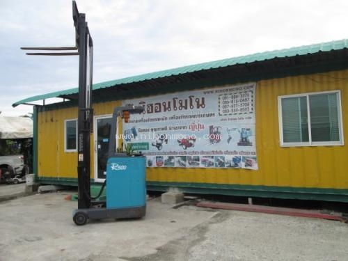 รถยกไฟฟ้ายืนขับ รหัสสินค้า : 80904347 ยี่ห้อ : TOYOTA รุ่น : 6FBRJ9