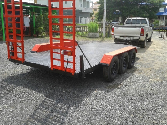 เทลเลอร์บรรทุกรถเกี่ยวคูโบต้ารุ่น105ตัวใหญ่ล่าสุด