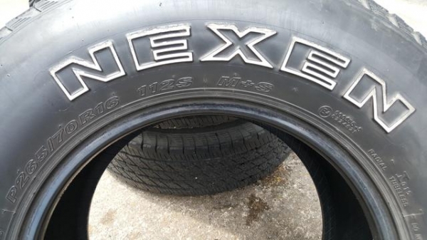 ขออนุญาตขาย ยาง OFF ROAD NEXEN ปี 13 265/70/16 ดอกเต็ม
