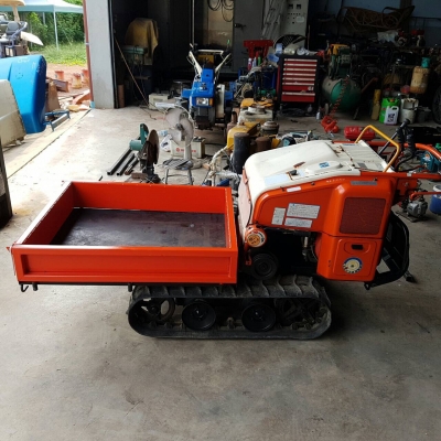 ขายรถบรรทุกตีนตะขาบยืนขับเก่านอก แทรคยาง บรรทุก300กิโล รถดีไม่พุเครื่องแรง พร้อมใช้งาน