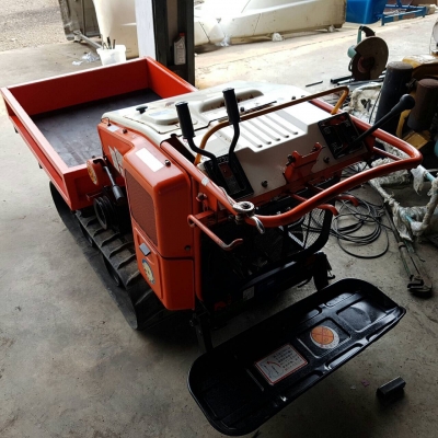 ขายรถบรรทุกตีนตะขาบยืนขับเก่านอก แทรคยาง บรรทุก300กิโล รถดีไม่พุเครื่องแรง พร้อมใช้งาน