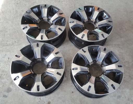 ขายล้อขอบ15 6รู หน้า7 ET20 4 ล้อ