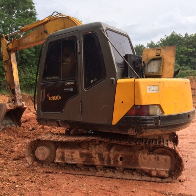 ขายรถแบคโฮ KOBELCO SK60-/// ระบบไฟเต็ม มีระบบปรับคอลโทรล ราคา 470000