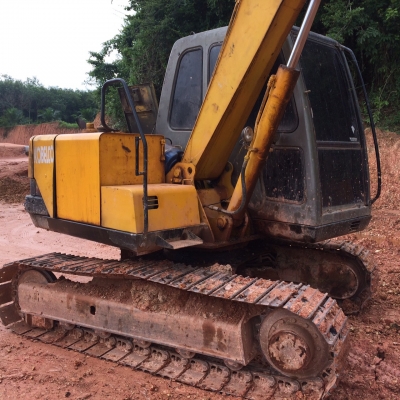 ขายรถแบคโฮ KOBELCO SK60-/// ระบบไฟเต็ม มีระบบปรับคอลโทรล ราคา 470000