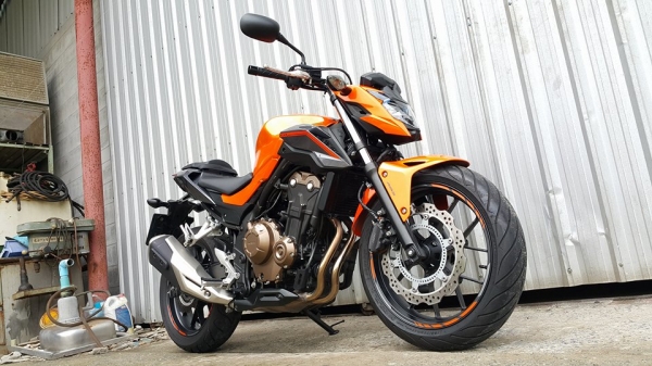 NEW CB500f 2016 วิ่ง 1000 กิโล ใหม่กว่านี้ก็มือ1แล้วจ้า ต่อรองได้