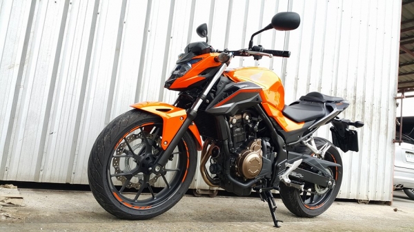 NEW CB500f 2016 วิ่ง 1000 กิโล ใหม่กว่านี้ก็มือ1แล้วจ้า ต่อรองได้