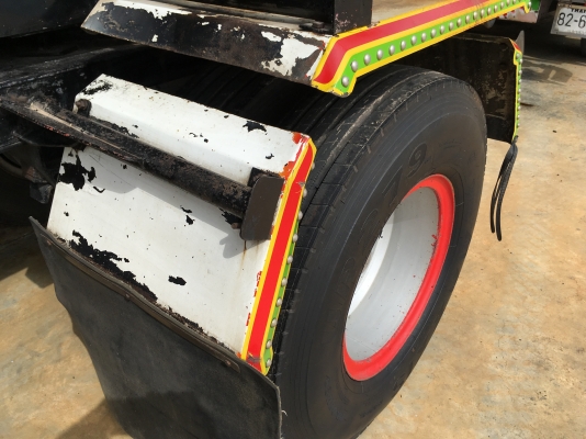 ขายด่วนรถพ่วง320พ่วงดั้มเนียมอู่เบิ้ม ปี51 ลูก3เพลา บรรทุกข้าว