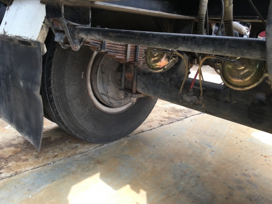 ขายด่วนรถพ่วง320พ่วงดั้มเนียมอู่เบิ้ม ปี51 ลูก3เพลา บรรทุกข้าว