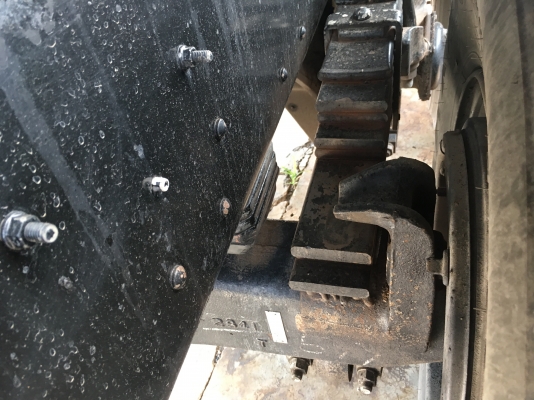 ขายด่วนรถพ่วง320พ่วงดั้มเนียมอู่เบิ้ม ปี51 ลูก3เพลา บรรทุกข้าว