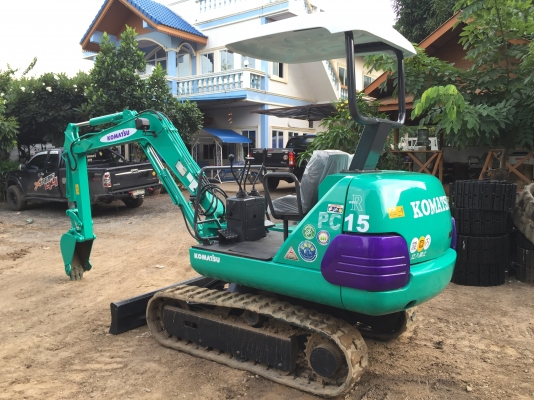 KOMATSU PC 15-7 (รุ่น7) รถใช้งานมาน้อยแค่2xxxชั่วโมง นำเข้าจากญี่ปุ่นแท้เอกสารอินวอย KOMATSU PC 15-7 (รุ่น7) รถใช้งานมาน้อยแค่2xxxชั่วโมง นำเข้าจากญี่ปุ่นแท้เอกสารอินวอย